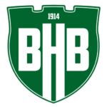Green shield logo with white outline and central large white letters forming 'BIR', year 1914 above, Romanian text below reading 'HANU BERARIILOR' (likely 'HANU BERARILOR').